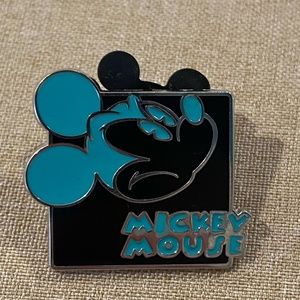 Disney Mystery Pouch Pin - Mickey Expression - Blue Angry